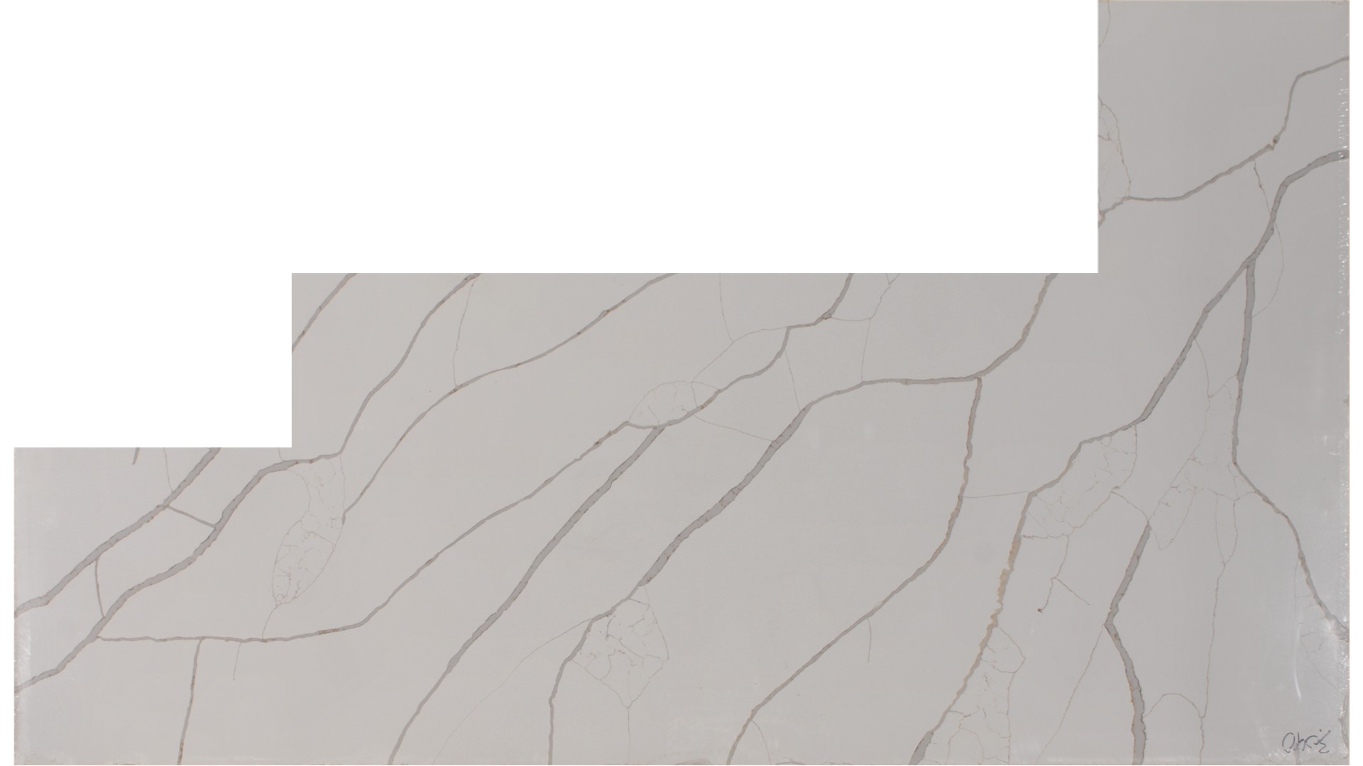New Calacatta Laza Gold 3cm Standard Size Polished Quartz MSI Slabs