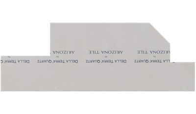 Bianco Tiza 2cm Standard Size Polished Quartz Arizona Tile