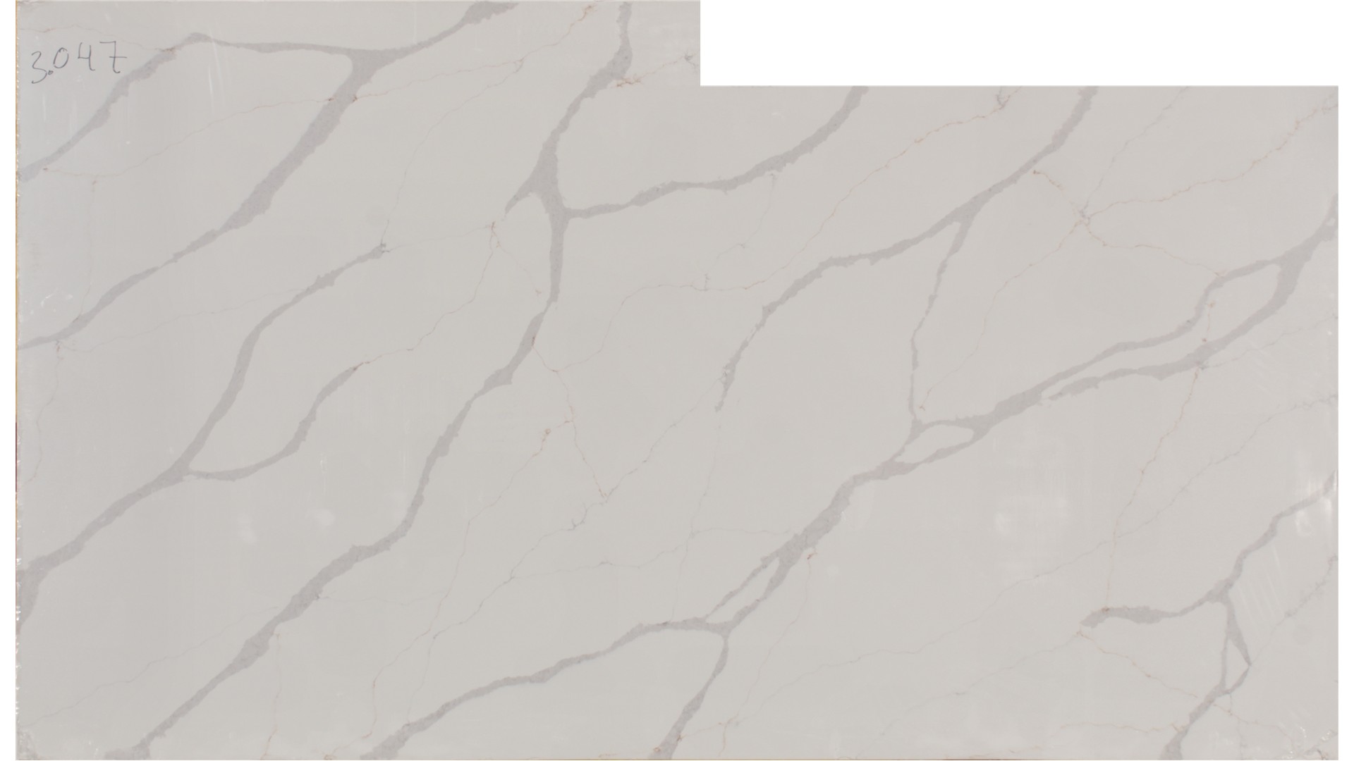 Terra Luna 3cm Standard Size Polished Quartz Pental Slabs