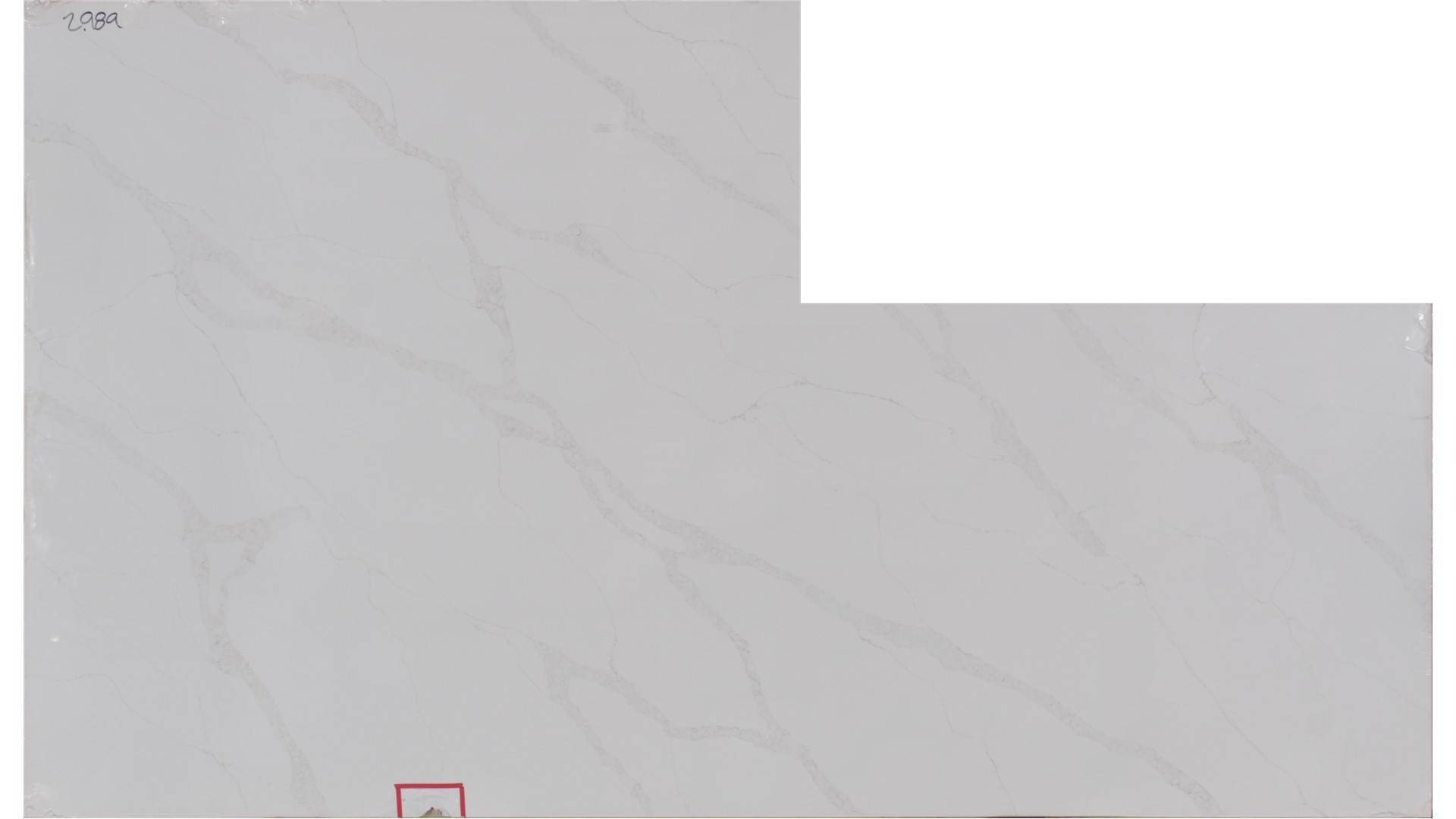 Calacatta Elysio 3cm Standard Size Polished Quartz MSI Slabs