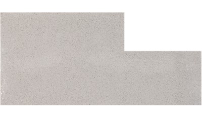 Peppercorn White 2cm Standard Size Polished Quartz MSI