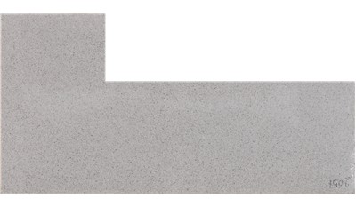 Peppercorn White 2cm Standard Size Polished Quartz MSI