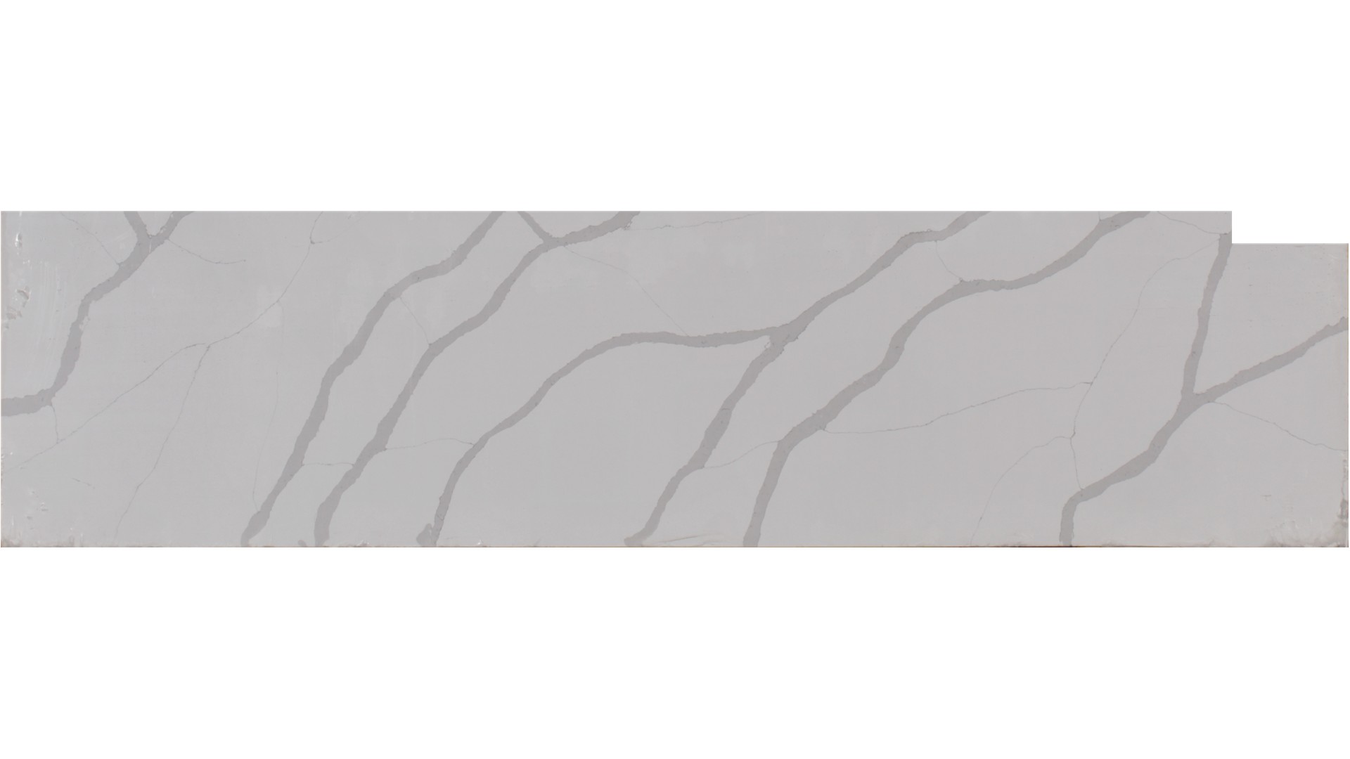 Calacatta Sierra 3cm Standard Size Polished Quartz MSI Slabs