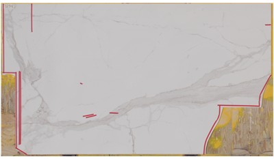 Calacatta Super White 12mm Standard Size Polished Porcelain Bedrosians