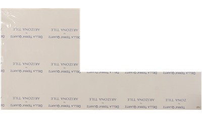 Bianco Tiza 2cm Standard Size Polished Quartz Arizona Tile