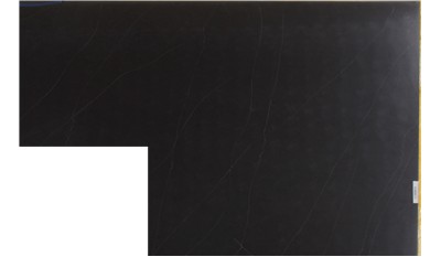 Broadway Black 3cm Standard Size Polished Quartz Daltile