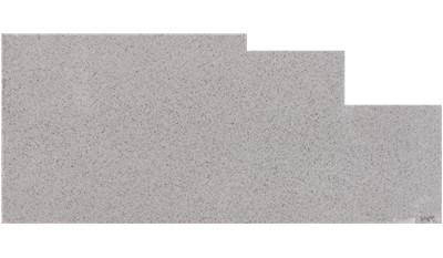 Peppercorn White 2cm Standard Size Polished Quartz MSI