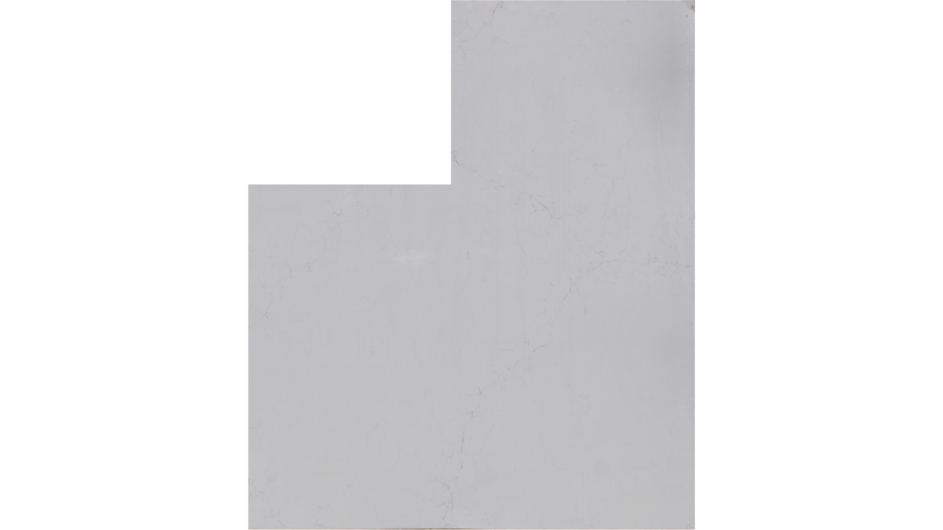 Alabaster White 3cm Standard Size Polished Quartz MSI Slabs