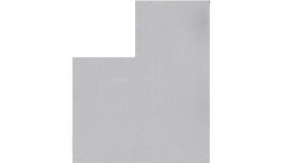 Alabaster White 3cm Standard Size Polished Quartz MSI