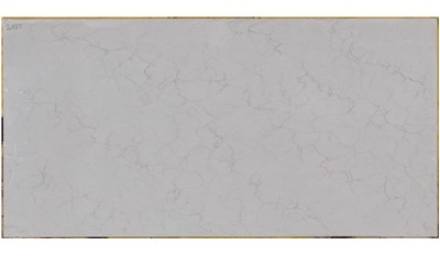 Calacatta Fioressa 3cm Standard Size Polished Quartz MSI