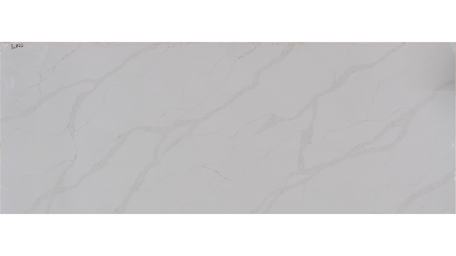 Calacatta Elysio 3cm Jumbo Size Polished Quartz MSI Slabs