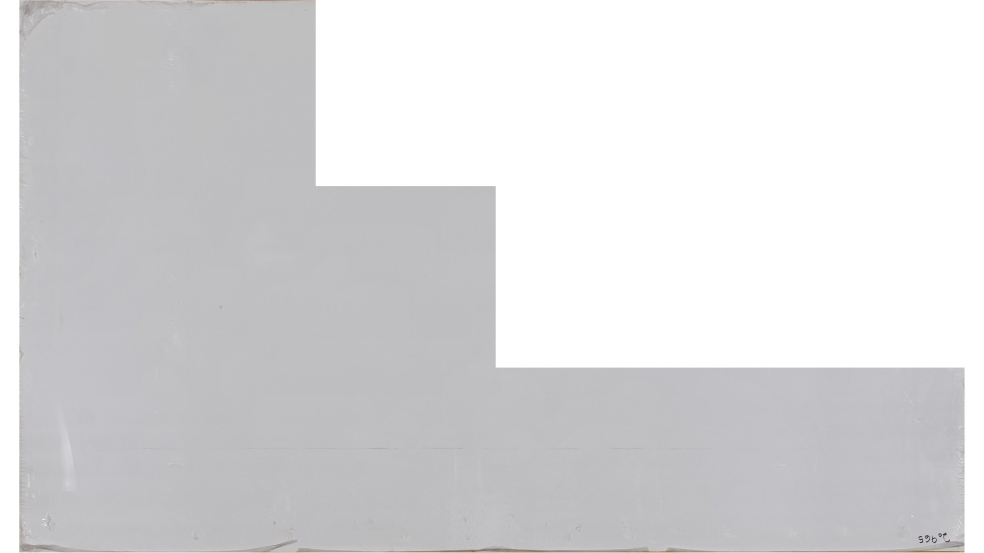 Designer White 3cm Jumbo Size Polished Quartz Moda Slabs