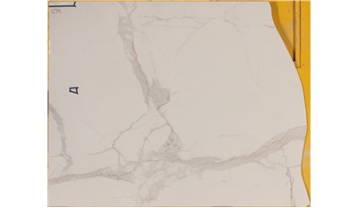 Calacatta Super White 12mm Standard Size Polished Porcelain Bedrosians