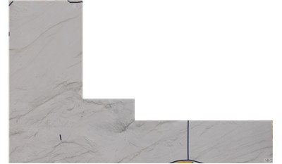 Mont Blanc 3cm Jumbo Size HONED/SATIN Quartzite