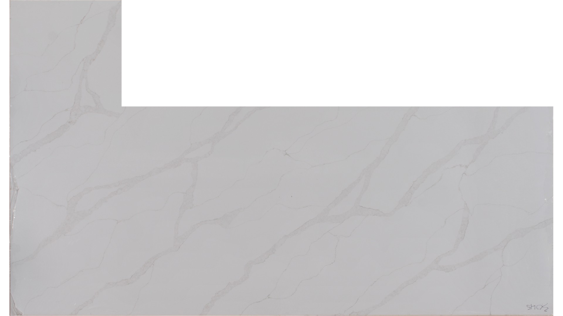 Calacatta Elysio 3cm Standard Size Polished Quartz MSI Slabs