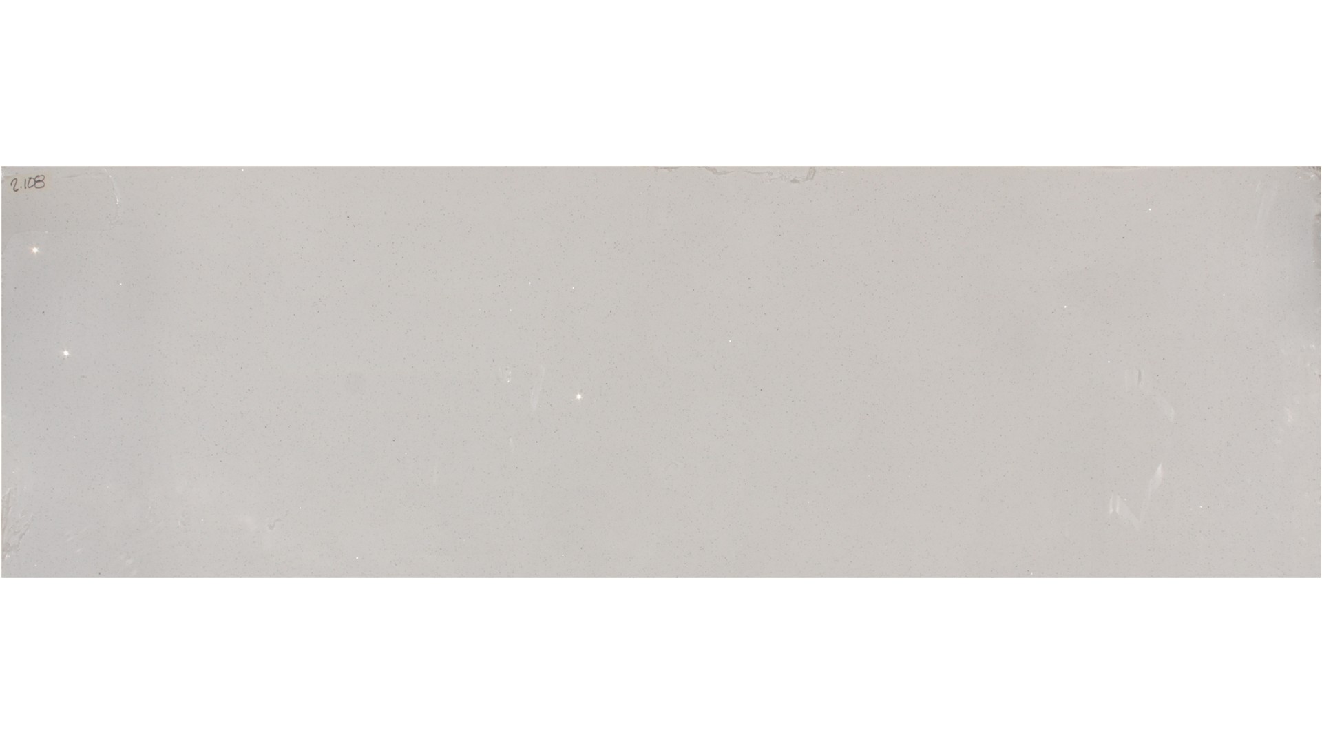 Sparkling White 2cm Standard Size Polished Quartz MSI Slabs