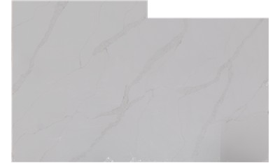 Calacatta Elysio 3cm Jumbo Size Polished Quartz MSI