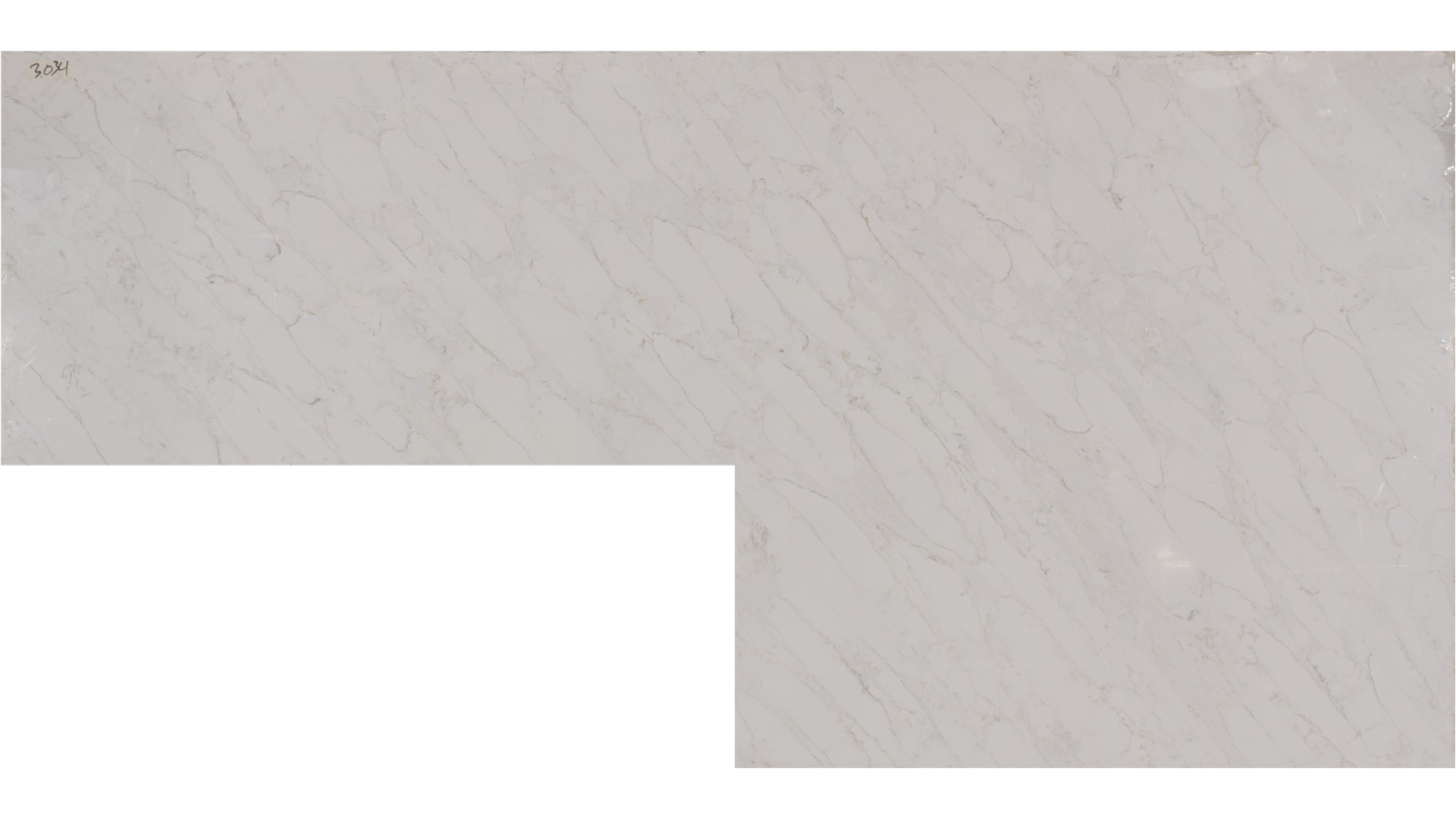 Calacatta Premata 3cm Standard Size Polished Quartz MSI Slabs