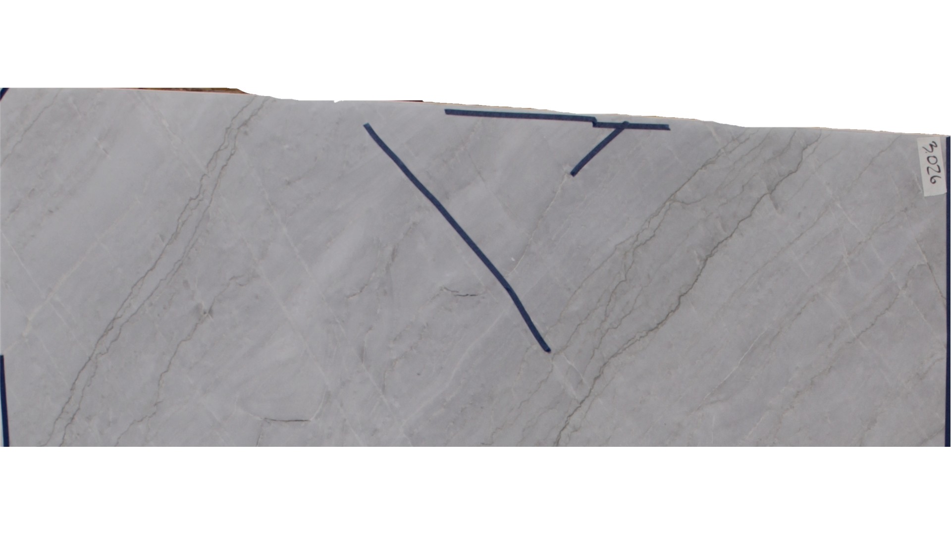 Glacier Wave 3cm Standard Size Polished Quartzite Slabs