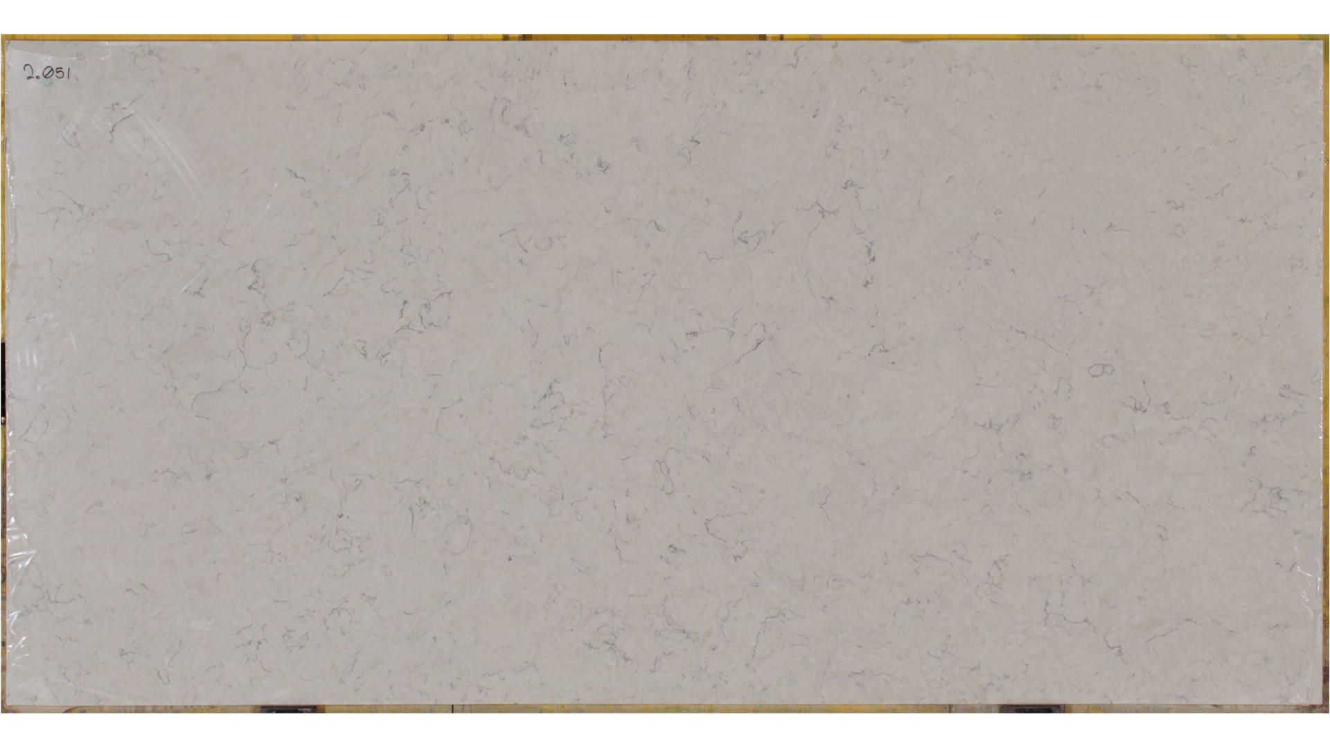 Carrara Mist 2cm Standard Size Polished Quartz MSI Slabs