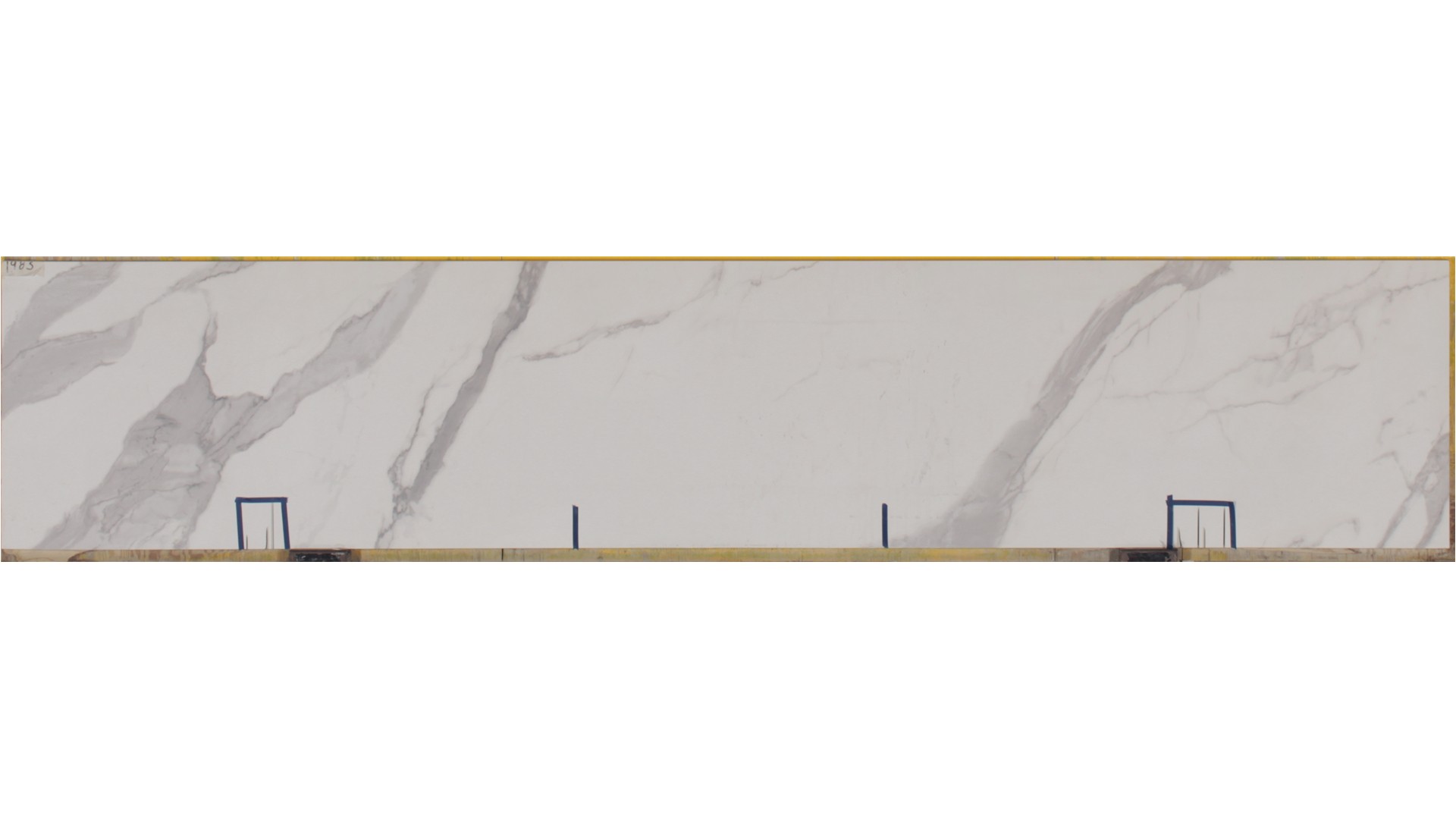 Classic Statuario 2cm Standard Size Polished Porcelain Paul Ryan Slabs
