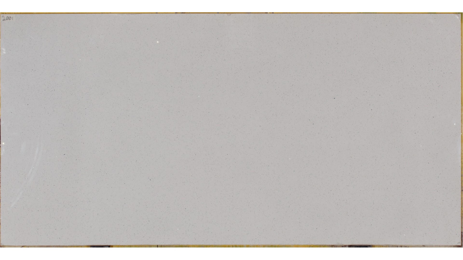 White Galaxy 2cm Standard Size Polished Quartz Indigo Slabs