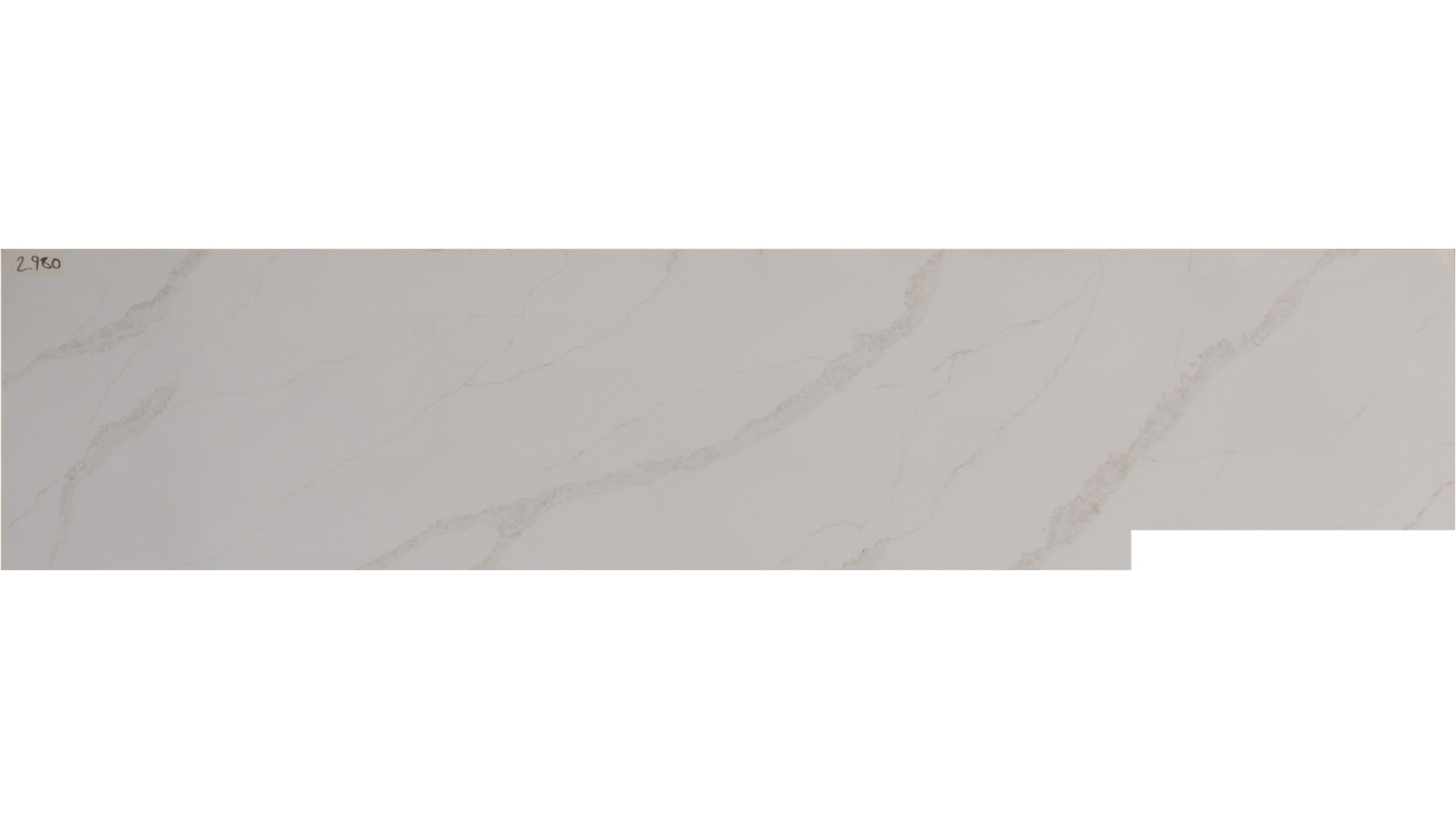Serene 3cm Standard Size Polished Quartz Arizona Tile Slabs