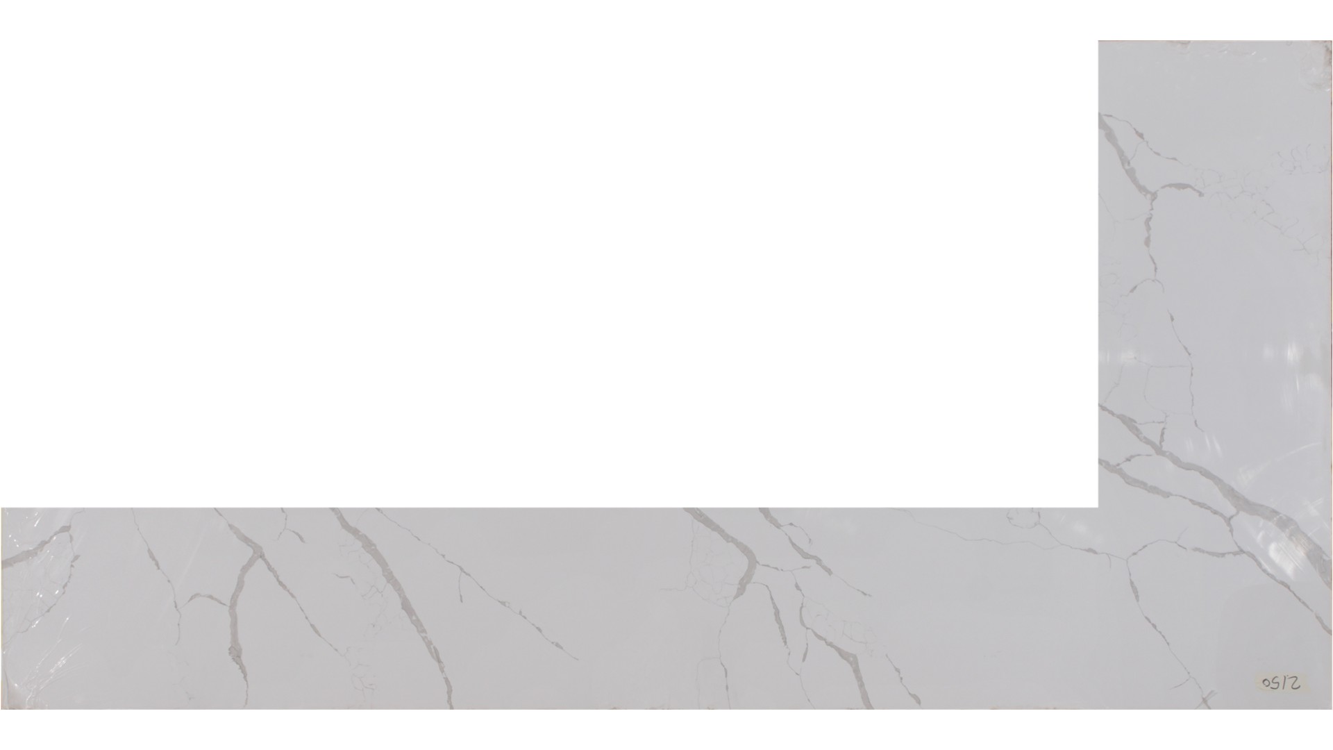 Calacatta Laza 2cm Standard Size Polished Quartz MSI Slabs