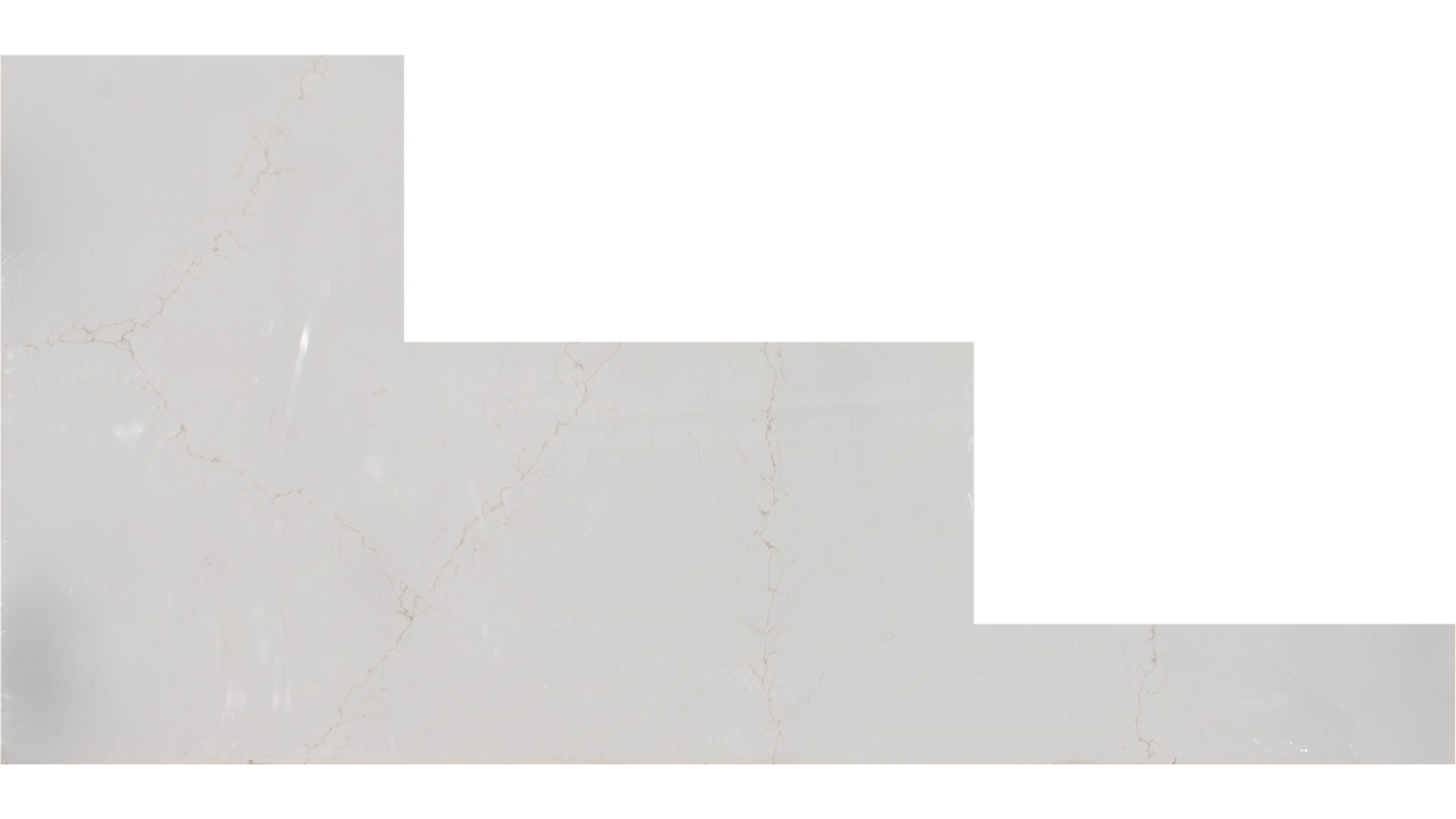 Alabaster Gold 2cm Standard Size Polished Quartz MSI Slabs