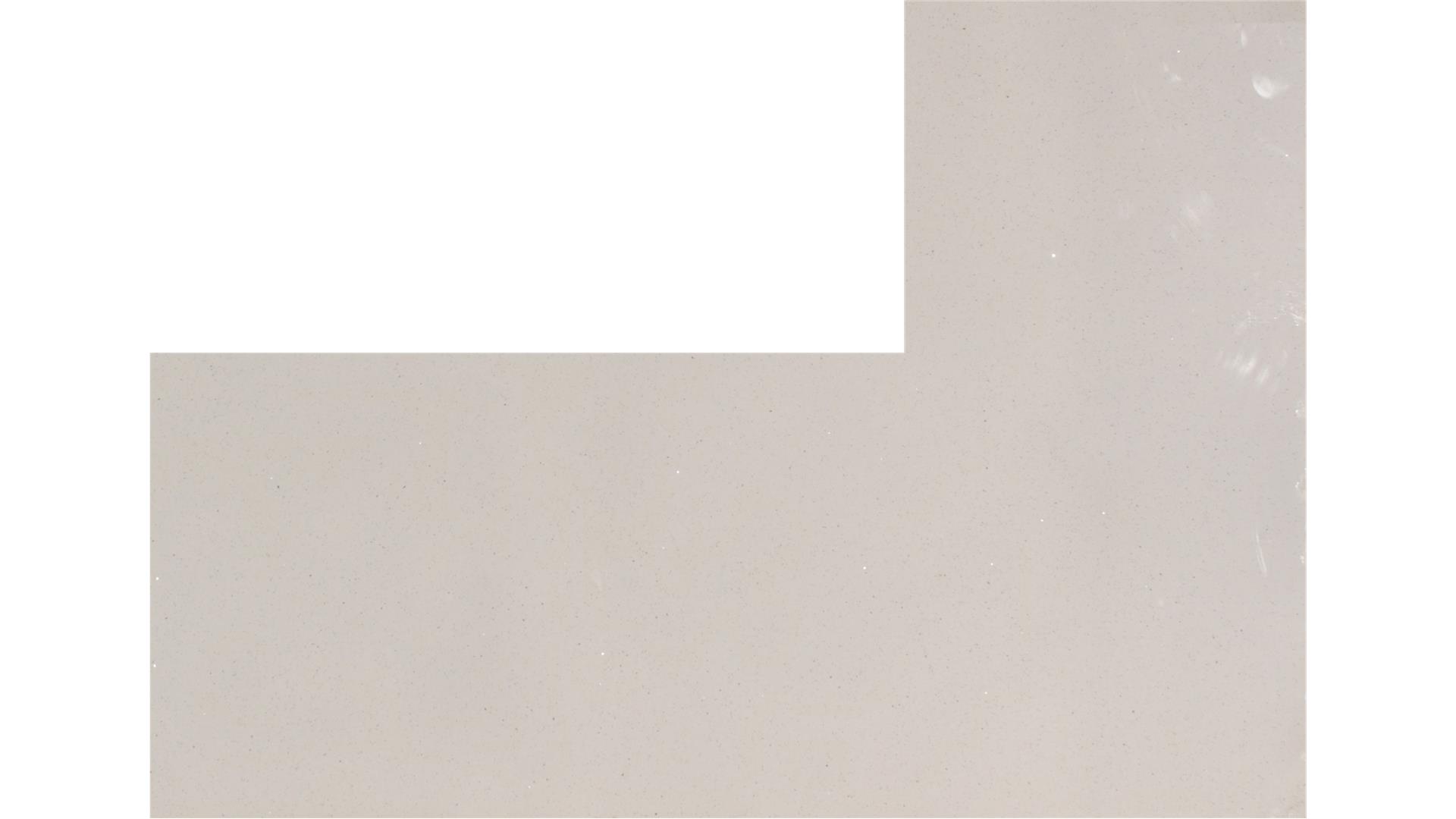 Sparkling White 3cm Jumbo Size Polished Quartz MSI Slabs