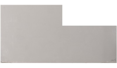 Feather White 3cm Standard Size Polished Quartz Moda