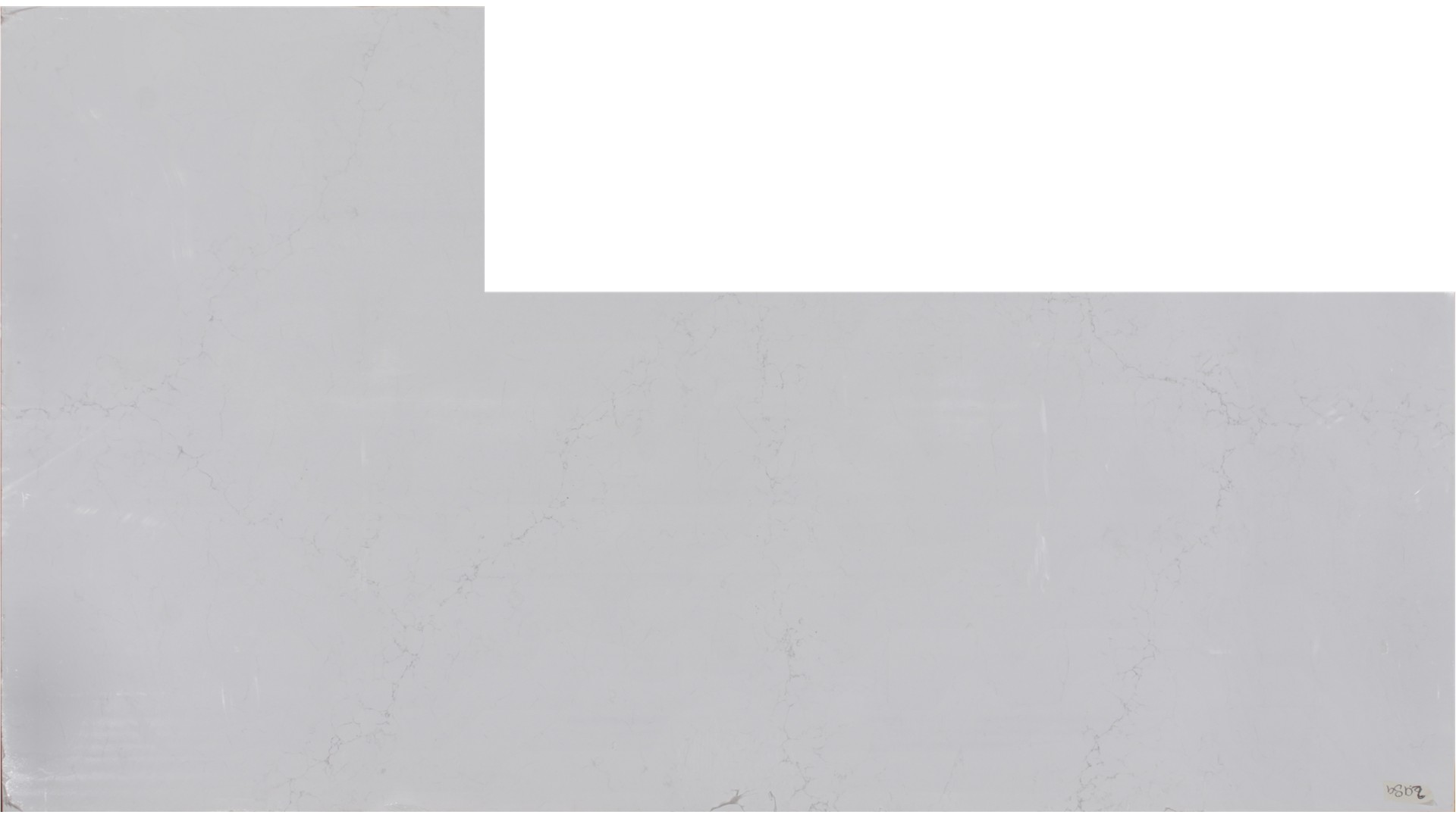 Alabaster White 3cm Standard Size Polished Quartz MSI Slabs