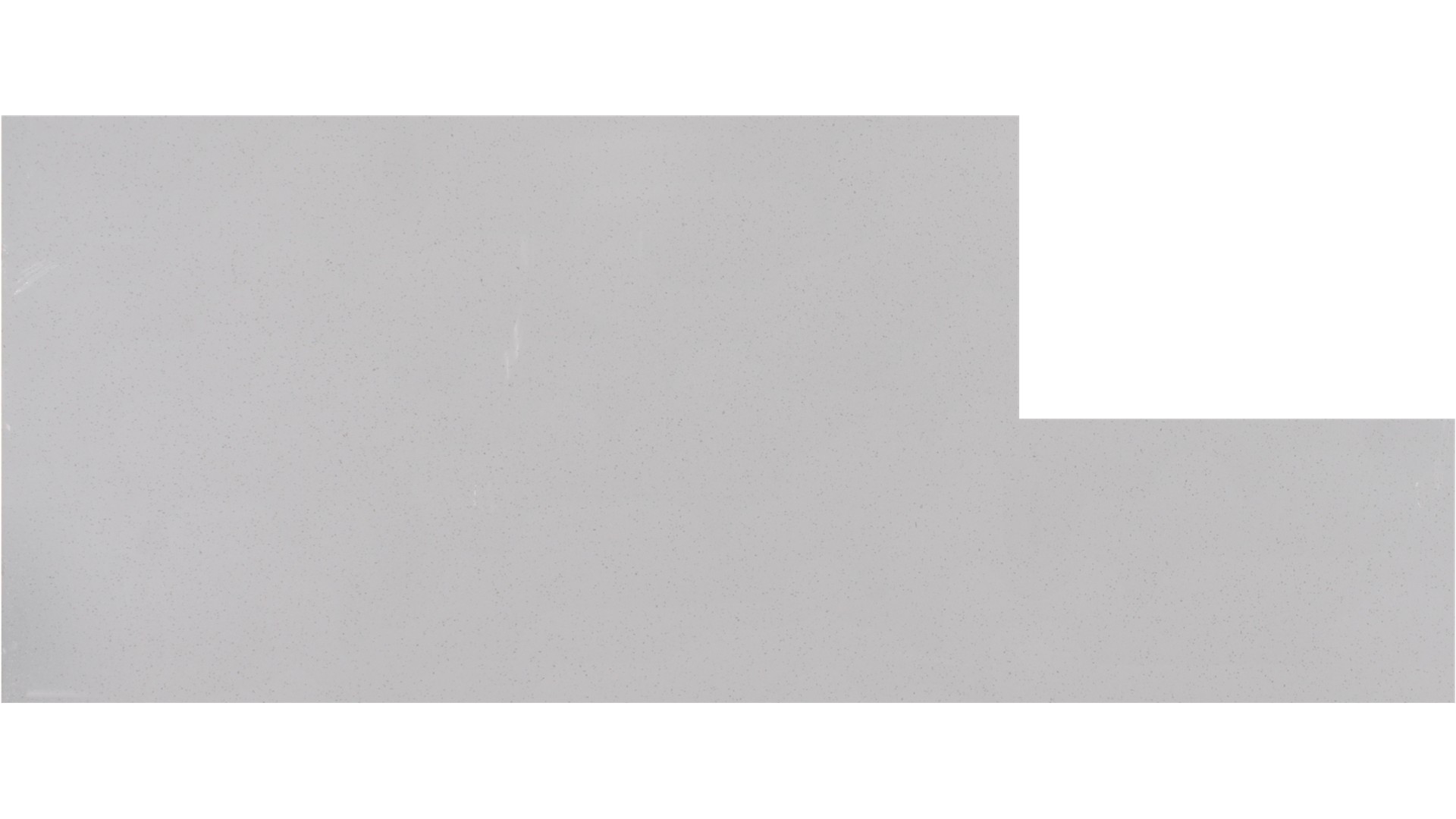 Iced White 2cm Standard Size Polished Quartz MSI Slabs