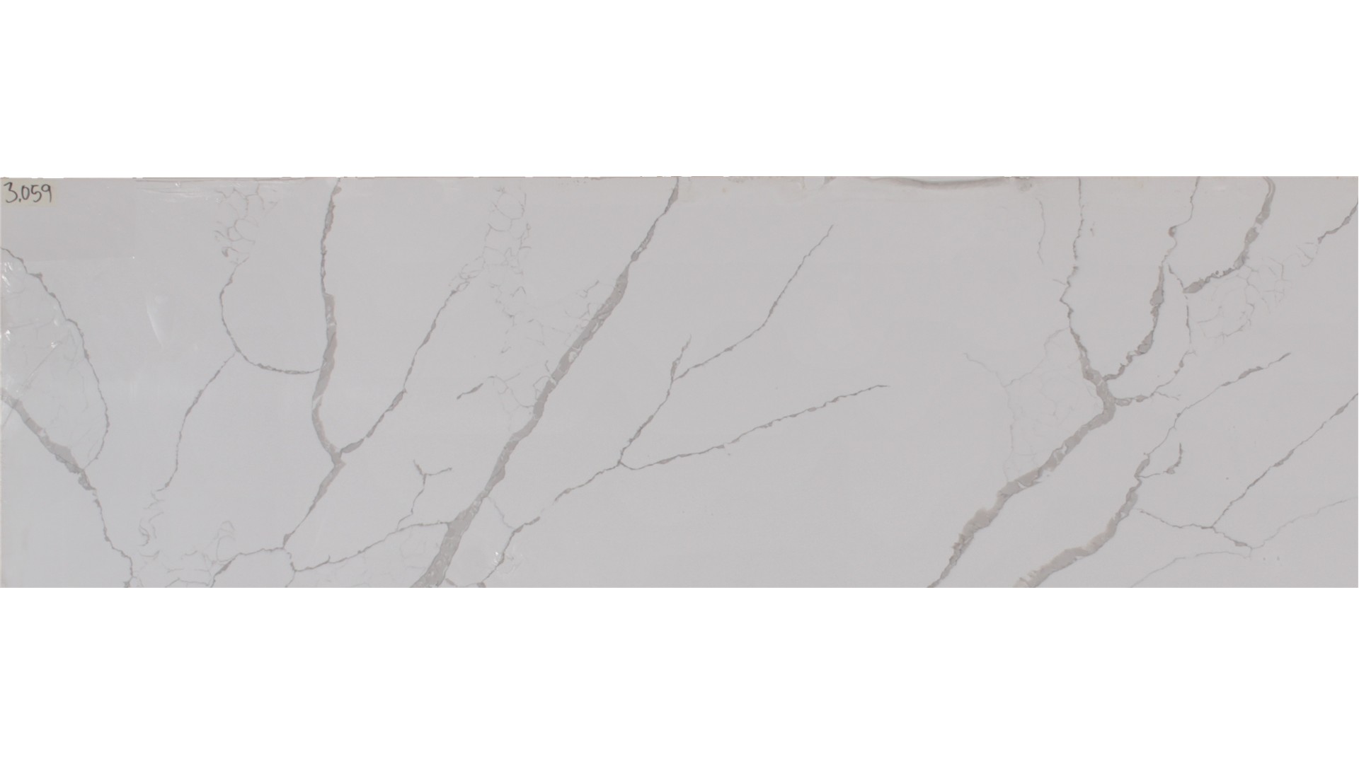 Calacatta Laza 3cm Standard Size Polished Quartz MSI Slabs