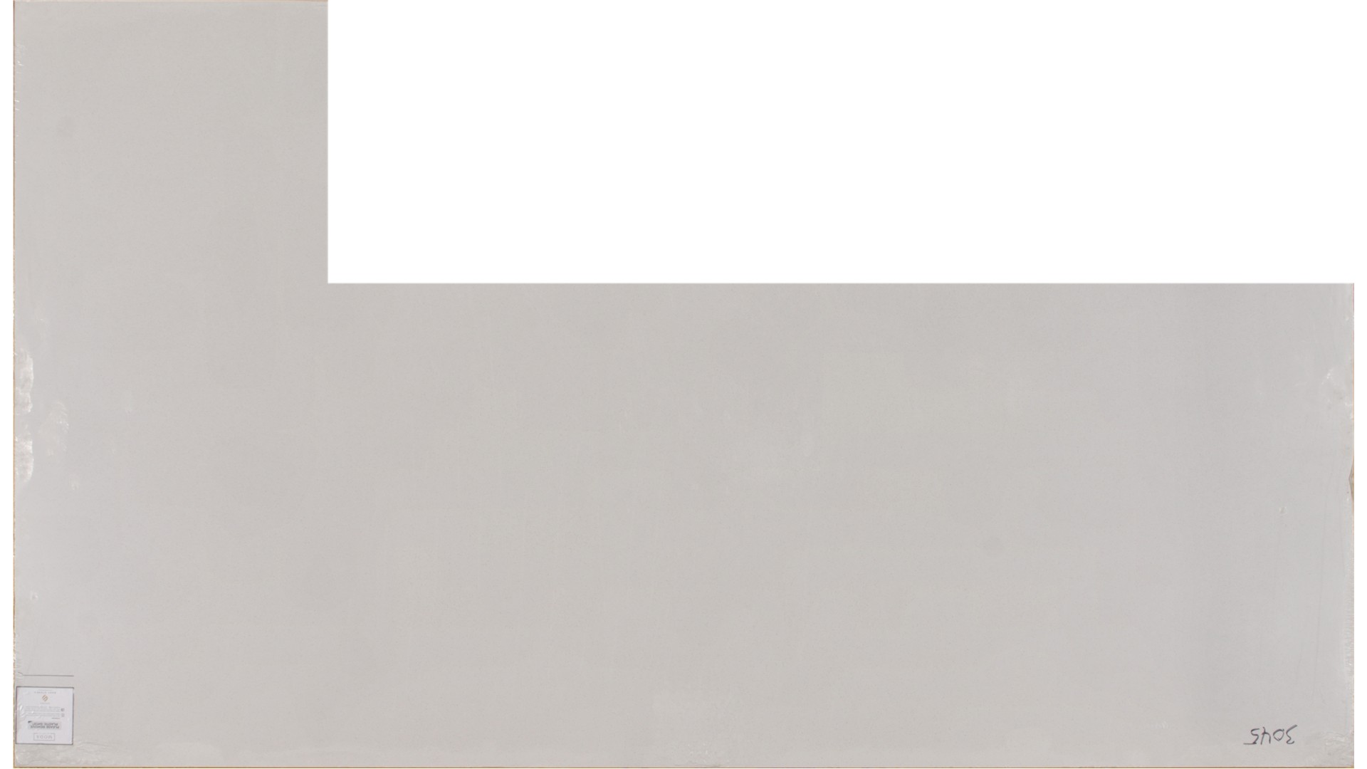 Elusive White 3cm Standard Size Polished Quartz Moda Slabs