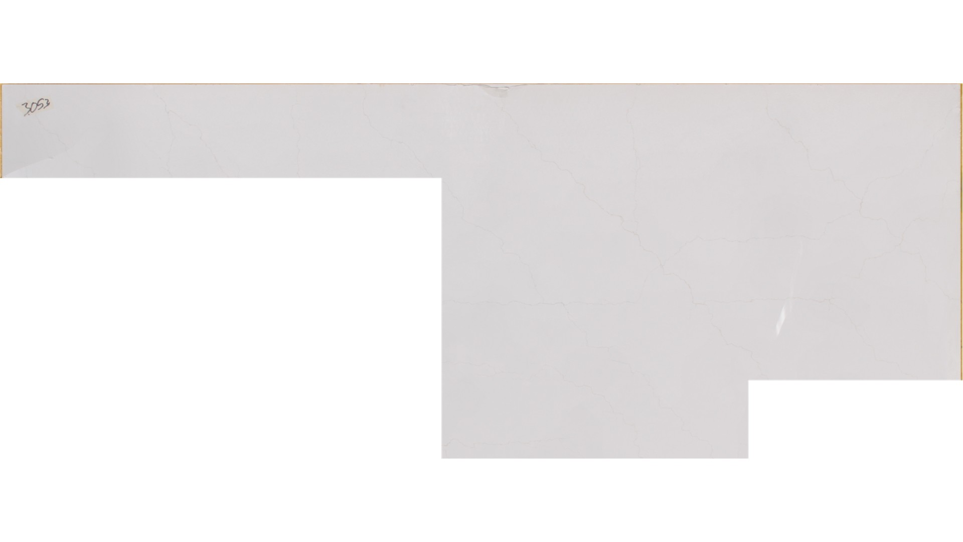 Calacatta Adonia 3cm Standard Size Polished Quartz MSI Slabs