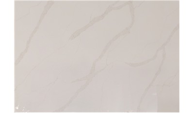 Calacatta Elysio 3cm Jumbo Size Polished Quartz MSI