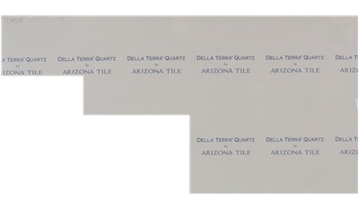 Bianco Tiza 2cm Standard Size Polished Quartz Arizona Tile