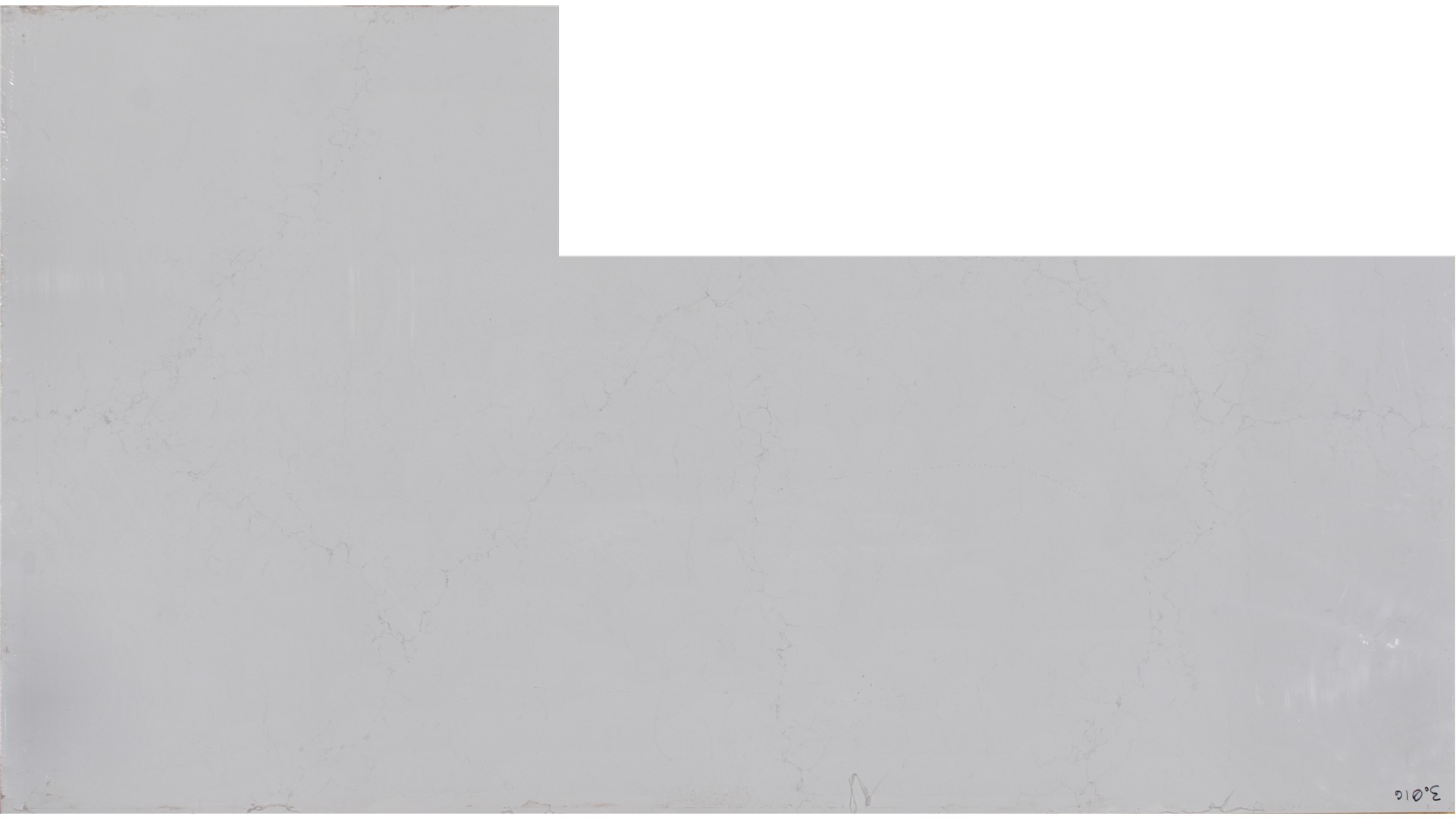 Alabaster White 3cm Standard Size Polished Quartz MSI Slabs