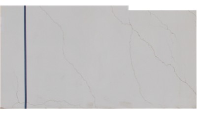 Calacatta Miraggio Gold 3cm Standard Size Polished Quartz MSI
