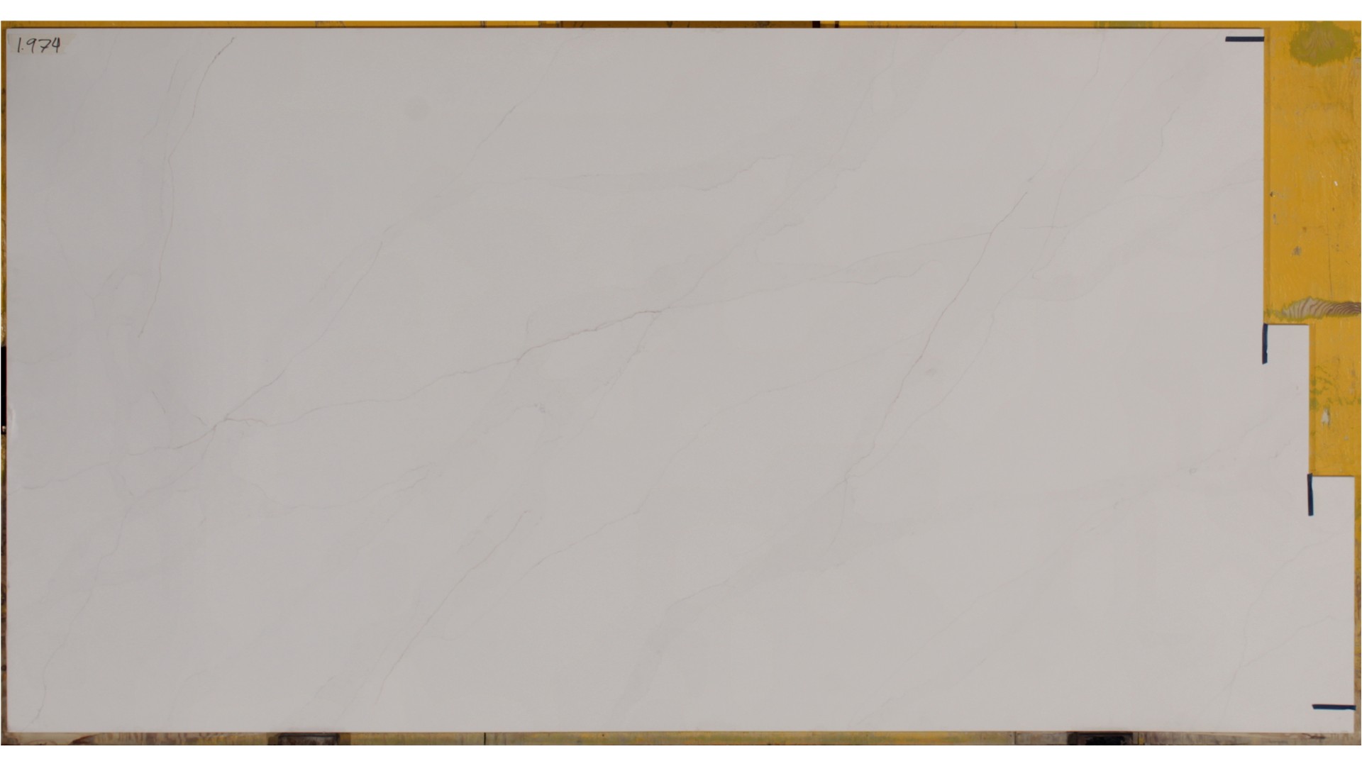 Stella Gold 2cm Standard Size Polished Quartz Pental Slabs