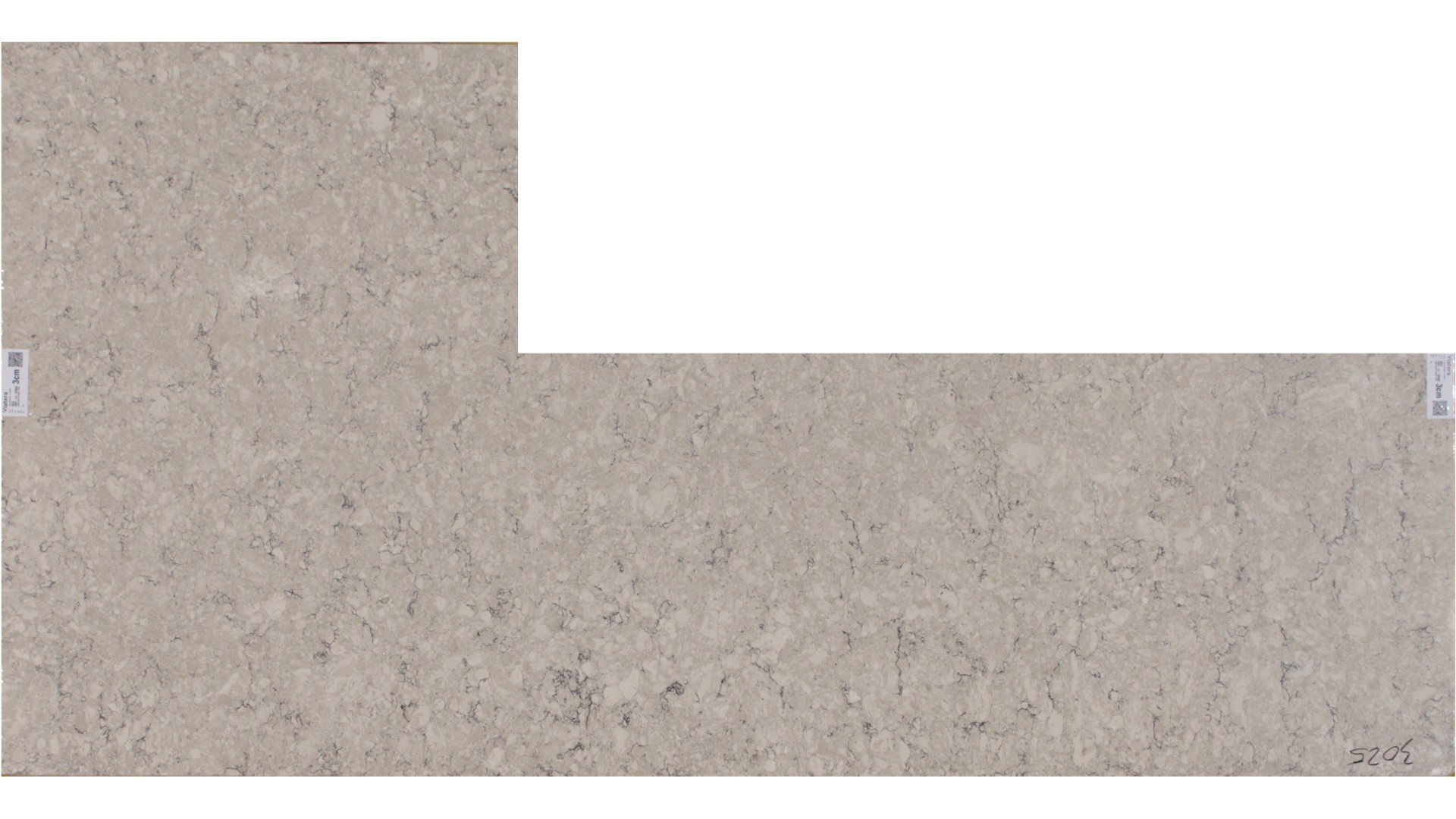 Aria 3cm Standard Size Polished Quartz Viatera Slabs