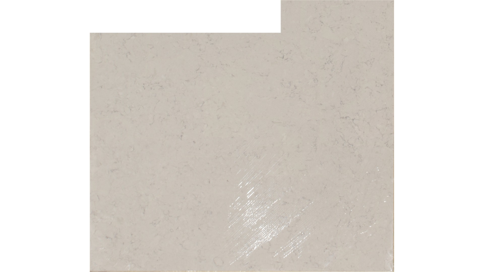 Carrara Mist 3cm Standard Size Polished Quartz MSI Slabs