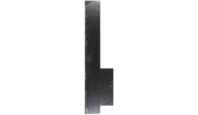 Broadway Black 3cm Standard Size LEATHERED Quartz Daltile