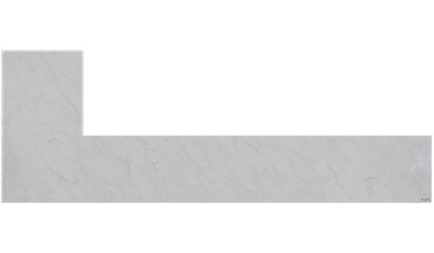 Calacatta Premata 3cm Jumbo Size Polished Quartz MSI