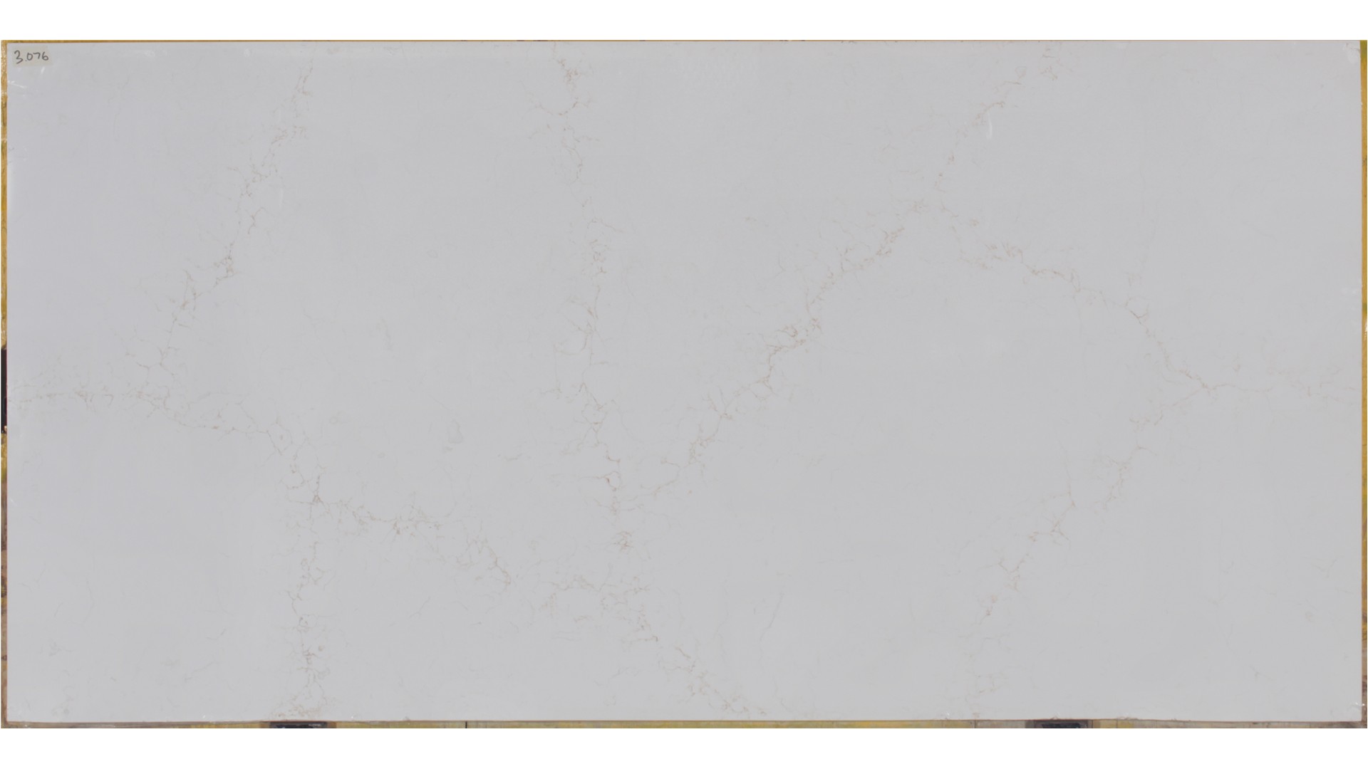 Enigma Gold 3cm Standard Size Polished Quartz Moda Slabs