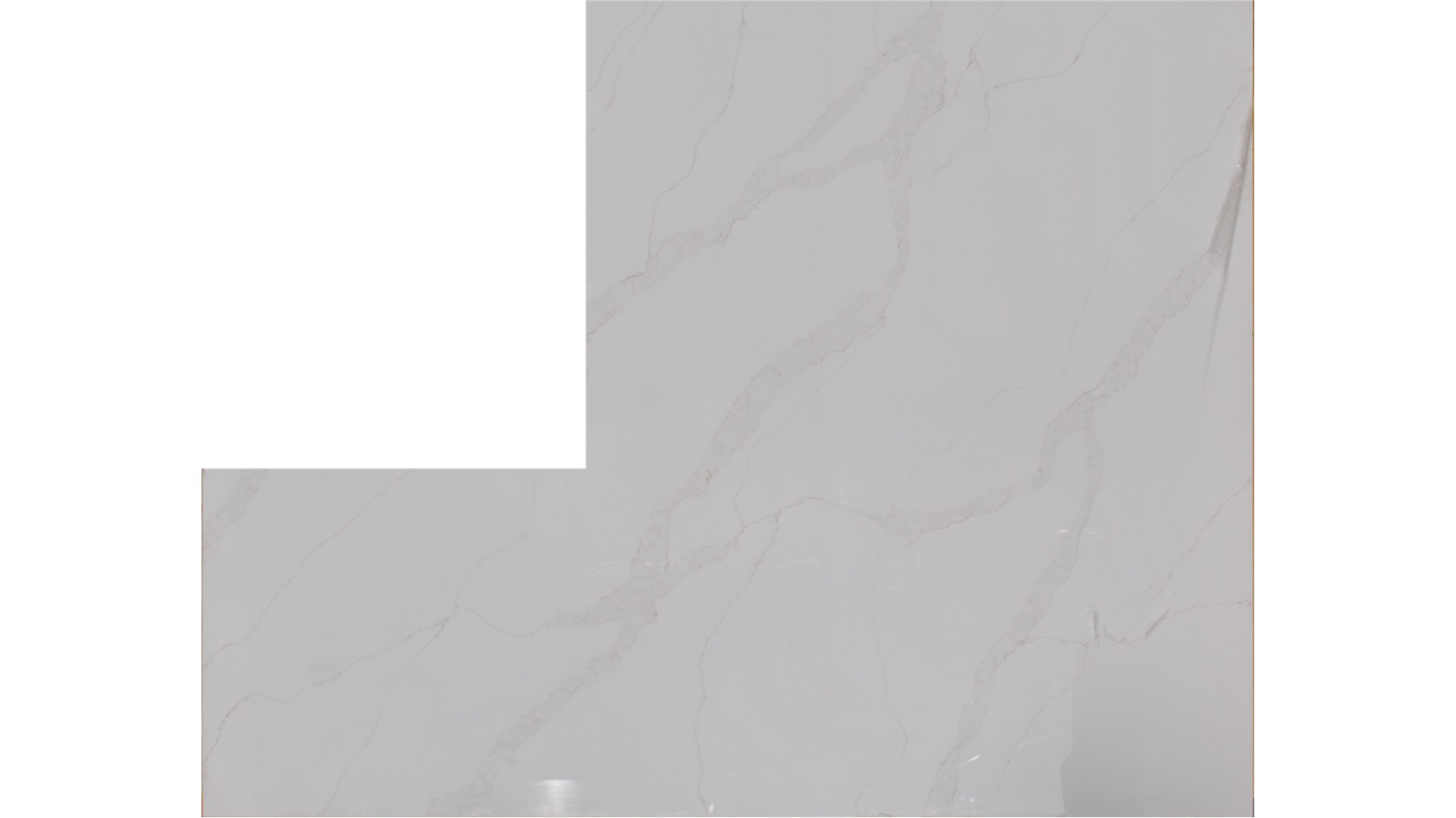 Calacatta Elysio 3cm Jumbo Size Polished Quartz MSI Slabs