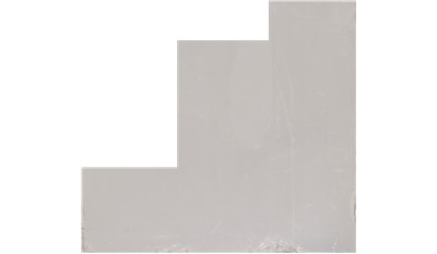 Designer White 3cm Standard Size Polished Quartz Moda