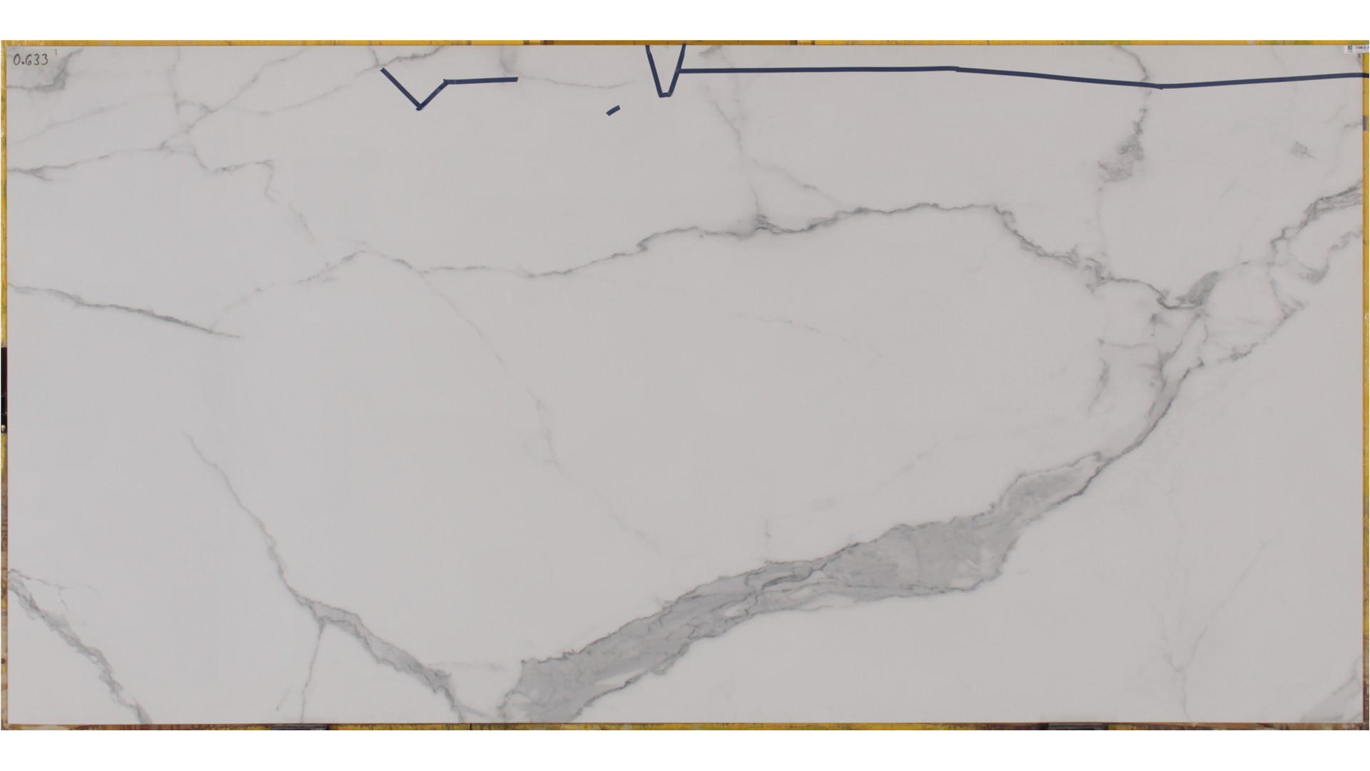 Statuario 6mm Standard Size MATTE Porcelain Daltile Slabs