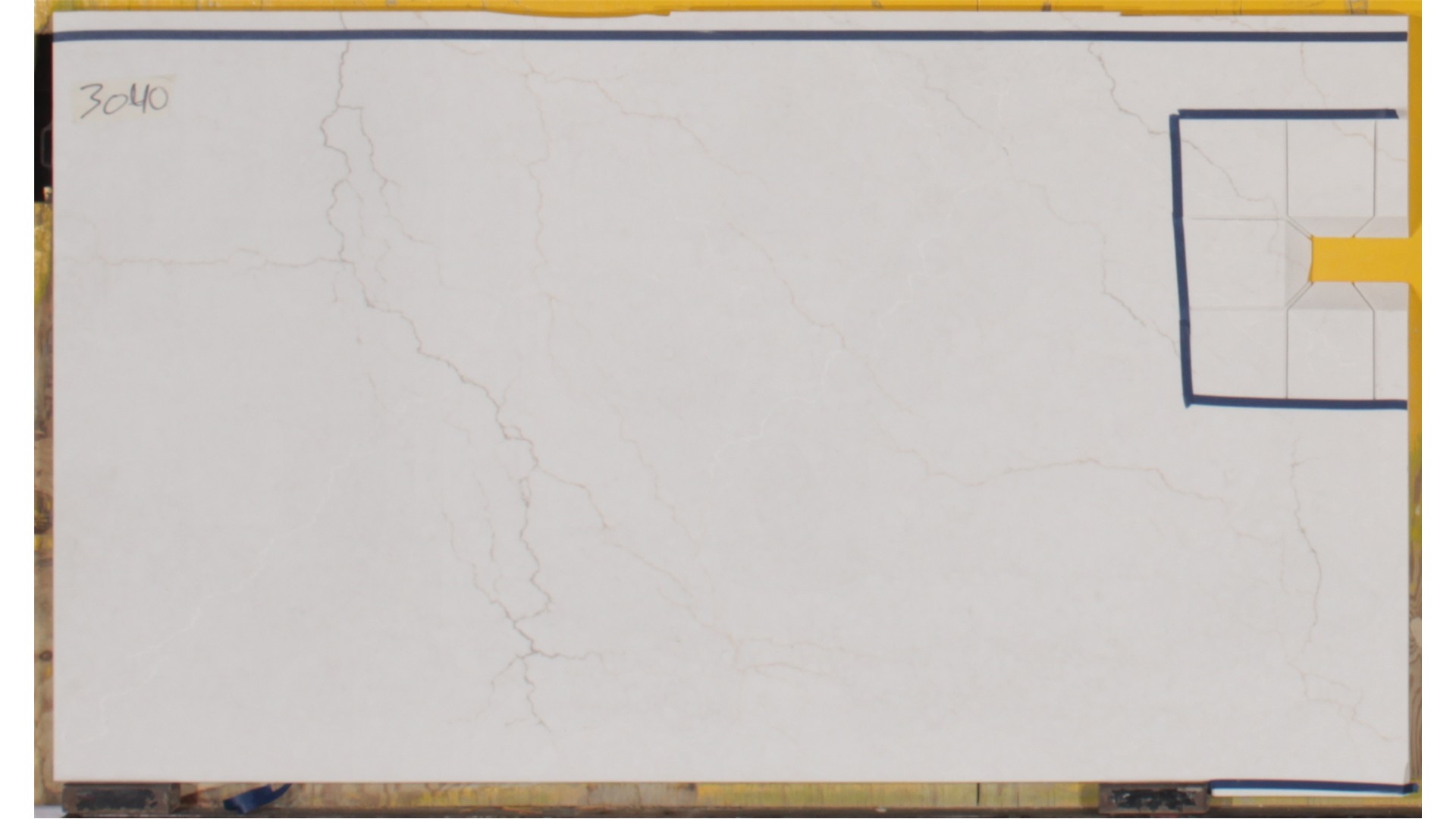 Calacatta Miraggio Cove 3cm Standard Size Polished Quartz MSI Slabs